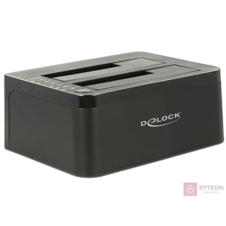 DeLock SATA to USB3.0 Dual Dockingstation klónozási funkcióval