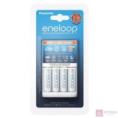 Panasonic Eneloop Akku gyorstöltő+4xAA akku Töltő